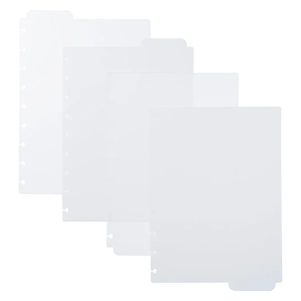 Divisória Clean p/ Caderno Inteligente Grande 4x1- Caderno Inteligente