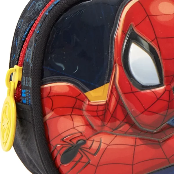 Estojo 1 Divisória Homem Aranha Preto- Luxcel - Imagem 3