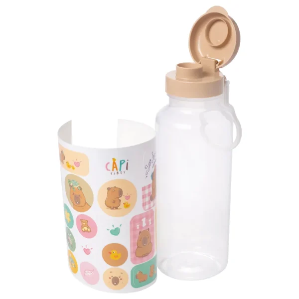 Garrafa Plástica Abre Fácil Dec Fun 600ml- Plasútil - Imagem 2
