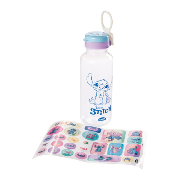 Garrafa Plástica Abre Fácil Stitch 600ml- Plasútil - Imagem 2