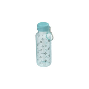 Garrafa Plástica Fun Abre Fácil Fitness Verde 600ml- Plasútil