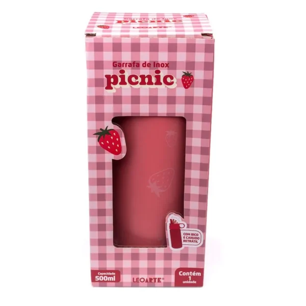 Garrafa de Inox Picnic 500ml- Leo&Leo - Imagem 4
