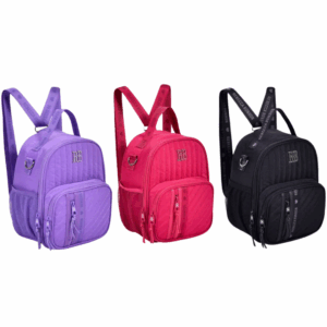Lancheira Térmica 2 em 1 Rebecca Bonbon Pink/Preta/Lilás- Clio