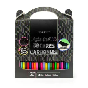 Lápis de Cor Carbon Line 50 Cores- Leo&Leo