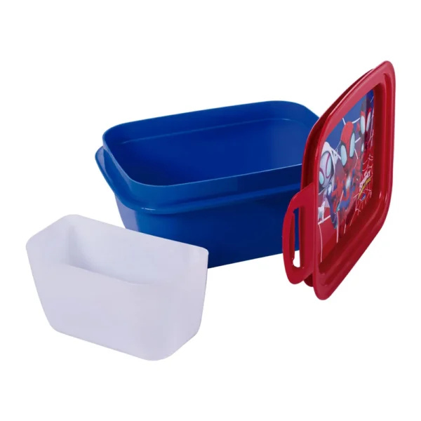 Marmita com Trava 630ml Spidey- Plasútil - Imagem 4