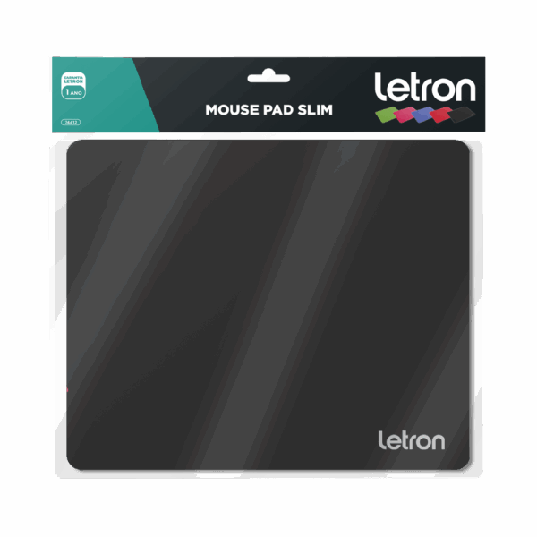Mouse Pad Slim Preto- Letron - Imagem 2