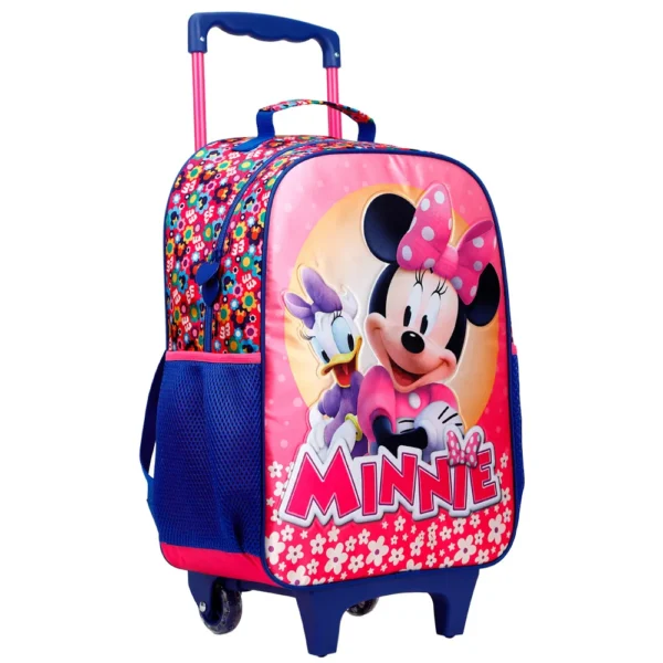 Mochila de Rodinhas Minnie E Margarida 16"- Xeryus