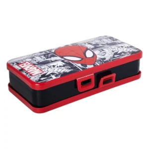 Organizador Duplo com Trava Homem Aranha- Plasútil