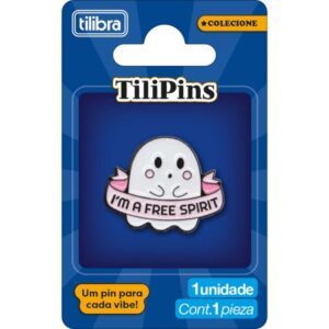 Pin de Metal Colecionador: I'm a Free Spirit- Tilibra