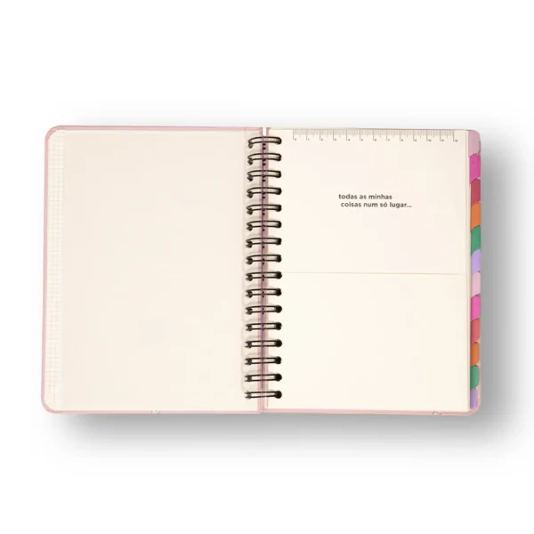 Planner Permanente Espiral A5 Abelhas- Cicero By Melissa - Imagem 2