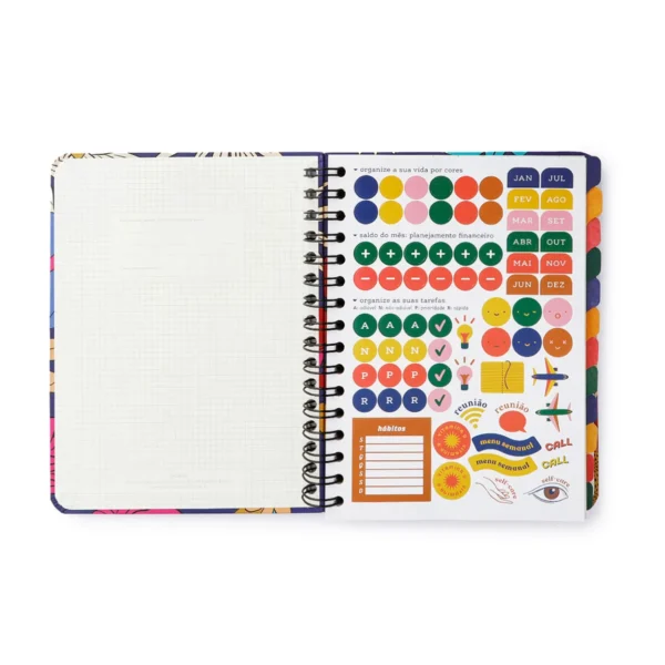 Planner Espiral Permanente A5 Bossa Nova- Cicero - Imagem 2