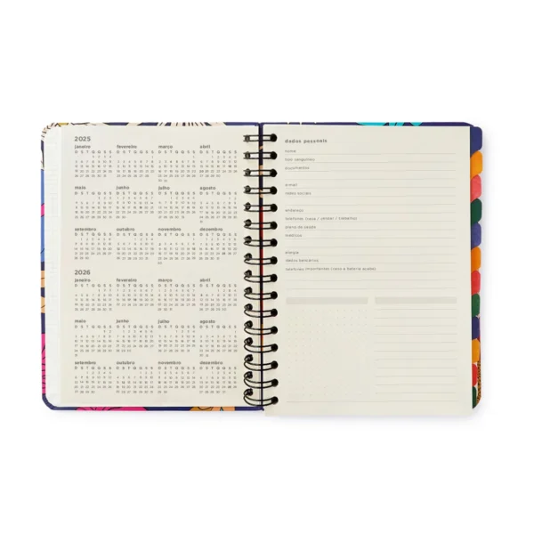 Planner Espiral Permanente A5 Bossa Nova- Cicero - Imagem 5