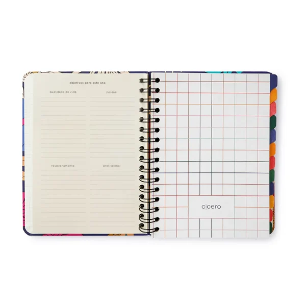 Planner Espiral Permanente A5 Bossa Nova- Cicero - Imagem 7