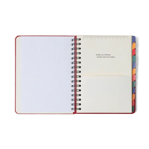 Planner Permanente Espiral A5 Libélulas- Cicero - Imagem 3