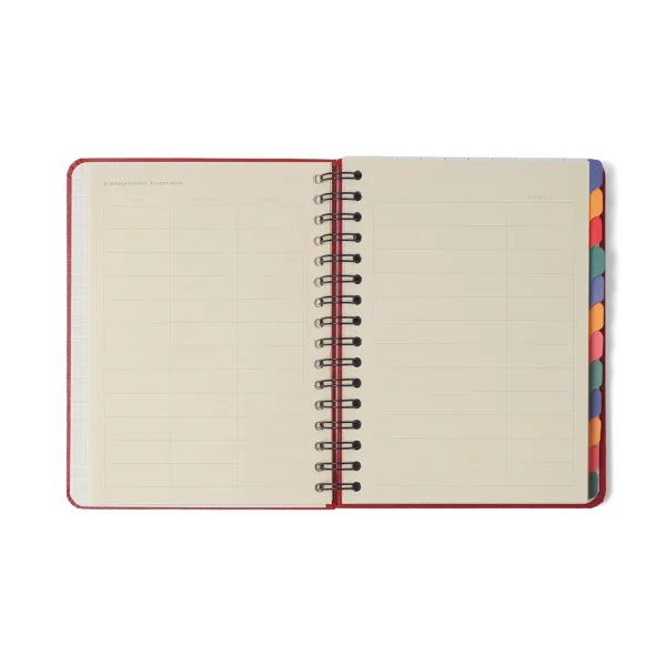 Planner Permanente Espiral A5 Libélulas- Cicero - Imagem 5