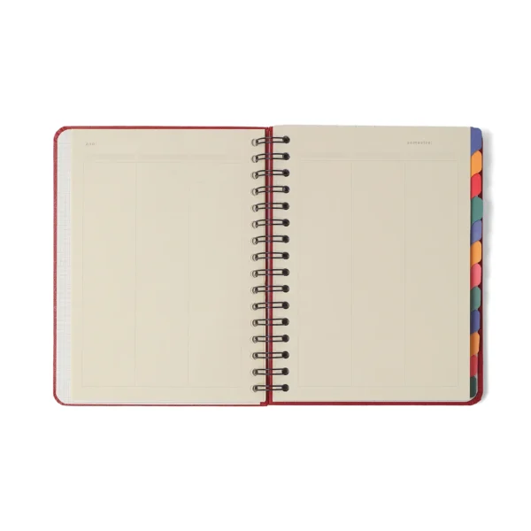 Planner Permanente Espiral A5 Libélulas- Cicero - Imagem 6