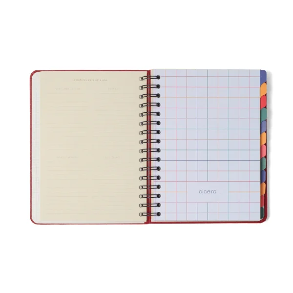 Planner Permanente Espiral A5 Libélulas- Cicero - Imagem 7