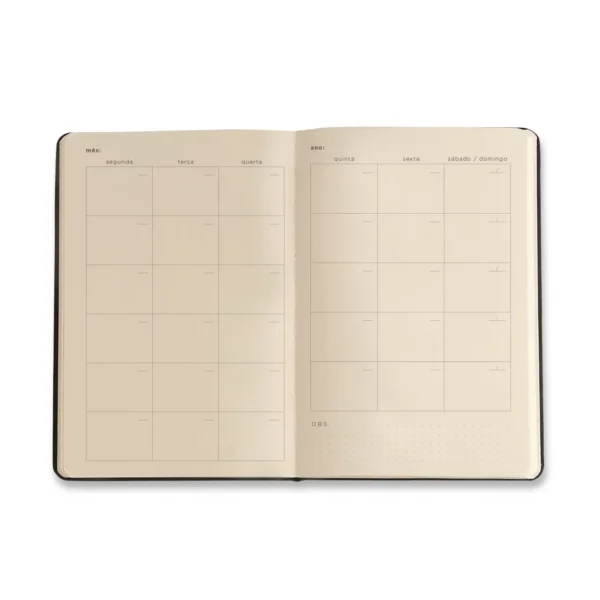 Planner Permanente Costurado A5 Origens- Cicero - Imagem 4