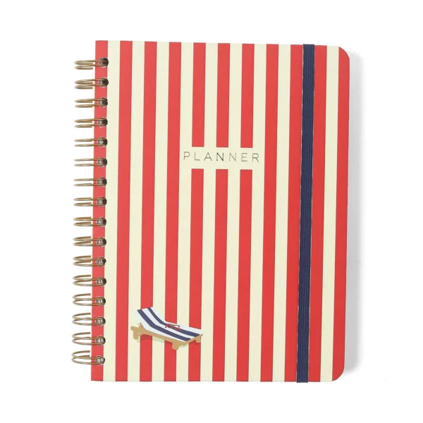 Planner Permanente Espiral A5 Praia- Cicero