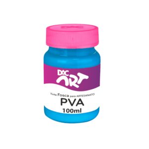 Tinta Para Artesanato PVA Fosca Azul Celeste 100ml- DAC