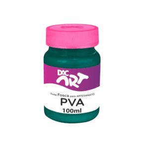 Tinta Para Artesanato PVA Fosca Verde Bandeira 100ml- DAC