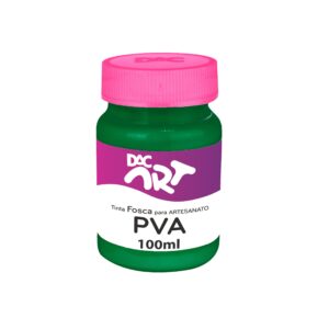 Tinta Para Artesanato PVA Fosca Verde Musgo 100ml- DAC