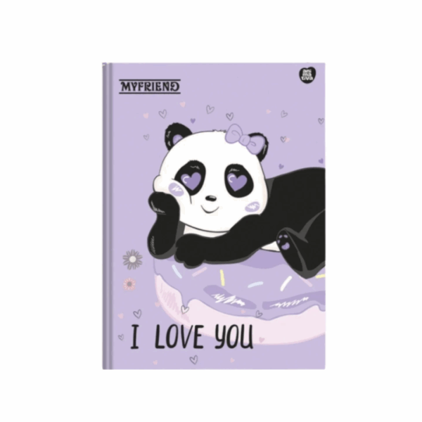 Caderno Brochura Margeado My Friends 48fls- Animativa - Imagem 3