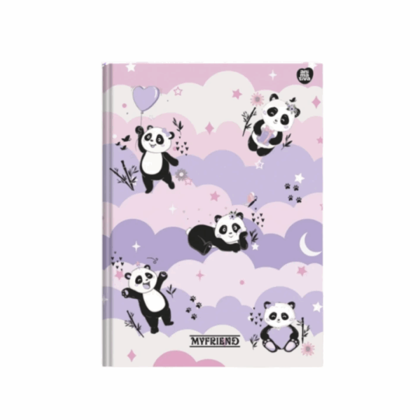Caderno Brochura Margeado My Friends 48fls- Animativa - Imagem 2
