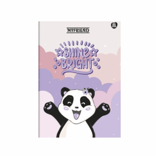 Caderno Brochura Margeado My Friends 48fls- Animativa - Imagem 5