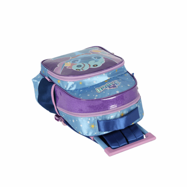 Mochila de Rodinhas Stitch Metálica Violeta- Luxcel - Imagem 4