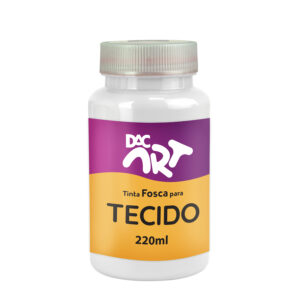 Tinta Para Tecido Fosca 220ml Branco- DAC