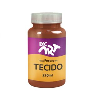 Tinta Para Tecido Fosca 220ml Marrom- DAC