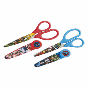 Tesoura Escolar c/ Protetor 13,5cm Avengers- Molin