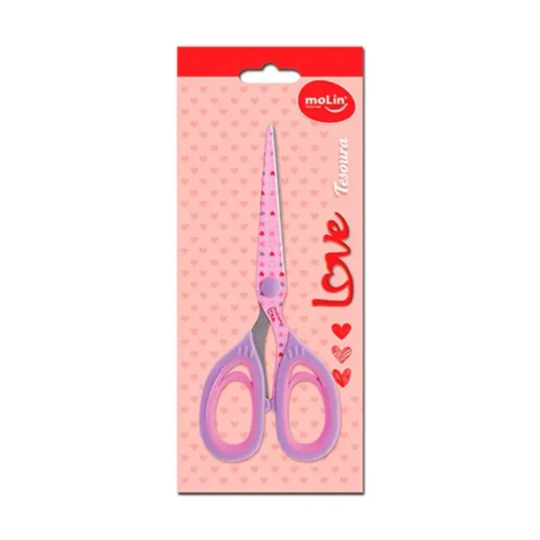 Tesoura Multiuso Love 17cm- Molin
