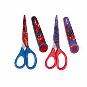 Tesoura Escolar c/ Protetor 13,5cm Spider Man- Molin