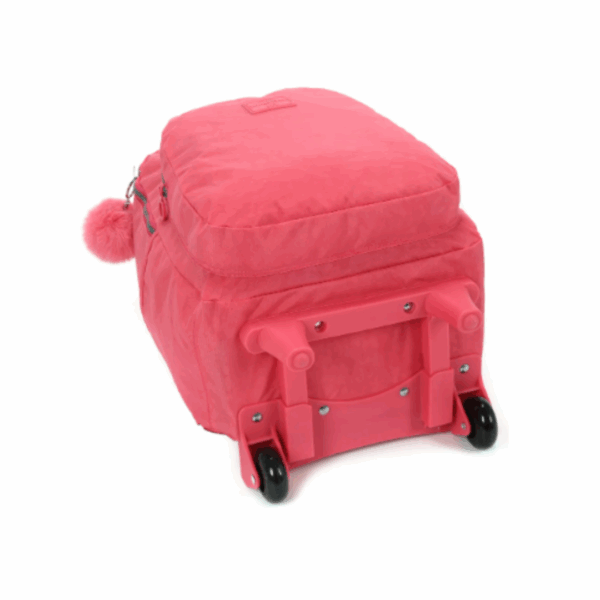Mochila de Rodinhas Pompom UP4YOU Vinho- Luxcel - Imagem 3