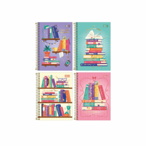 Caderneta Espiral 1/8 BookLand 80Fls- Tilibra