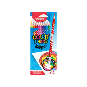 Lápis de Cor Apagável Color Peps 12 Cores- Maped