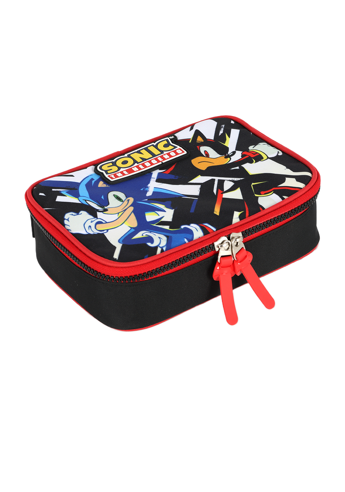 Estojo Box Sonic e Shadow Preto- Luxcel