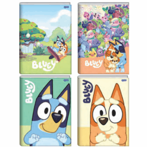 Caderno Brochura Capa Dura Bluey 80fls- Jandaia
