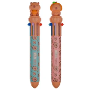 Caneta Retrátil Capi 10 Cores- CIS