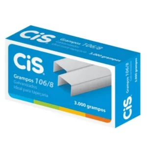 Grampos Galvanizados 106/8 3.000 Unidades- CIS