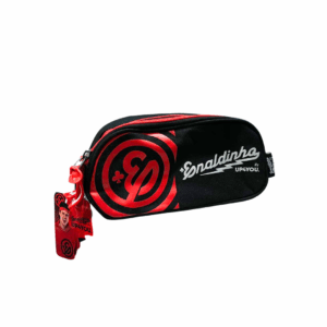 Estojo 3 Divisórias UP4YOU Enaldinho Vermelho- Luxcel