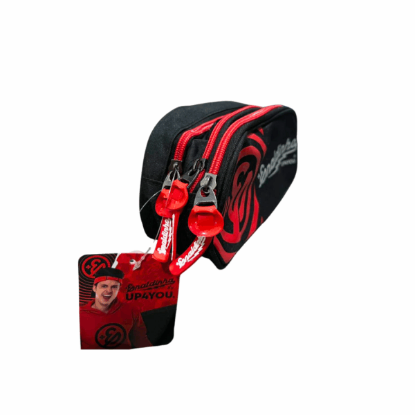 Estojo 3 Divisórias UP4YOU Enaldinho Vermelho- Luxcel - Imagem 2