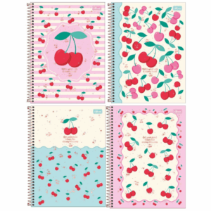 Caderno Espiral Universitário 1 Matéria Amarena 80fls- Tilibra
