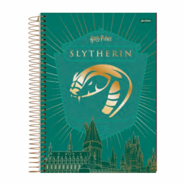 Caderno Espiral Universitário 10 Matérias 160fls Harry Potter Edição Especial- Jandaia - Imagem 3