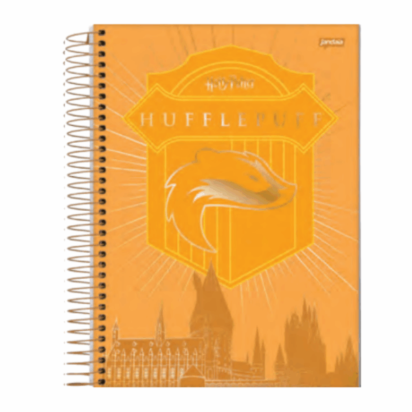 Caderno Espiral Universitário 10 Matérias 160fls Harry Potter Edição Especial- Jandaia - Imagem 4