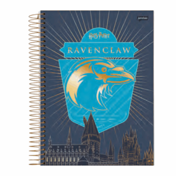 Caderno Espiral Universitário 10 Matérias 160fls Harry Potter Edição Especial- Jandaia - Imagem 5