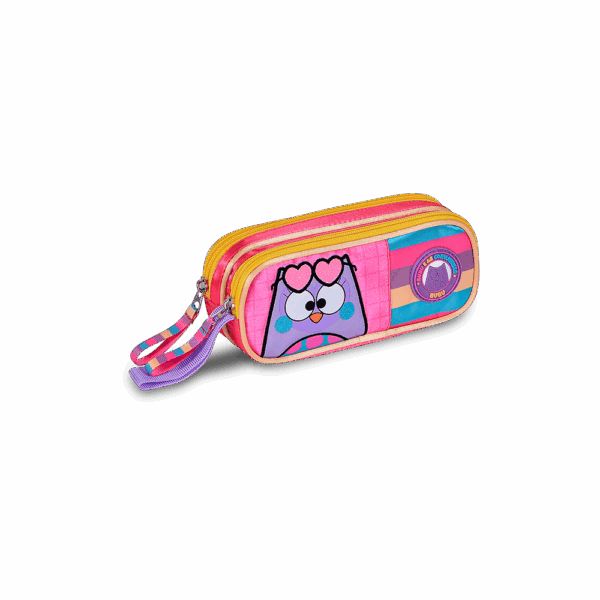 Kit Mochila de Rodinhas/Lancheira/Estojo Bubu- Clio - Imagem 4