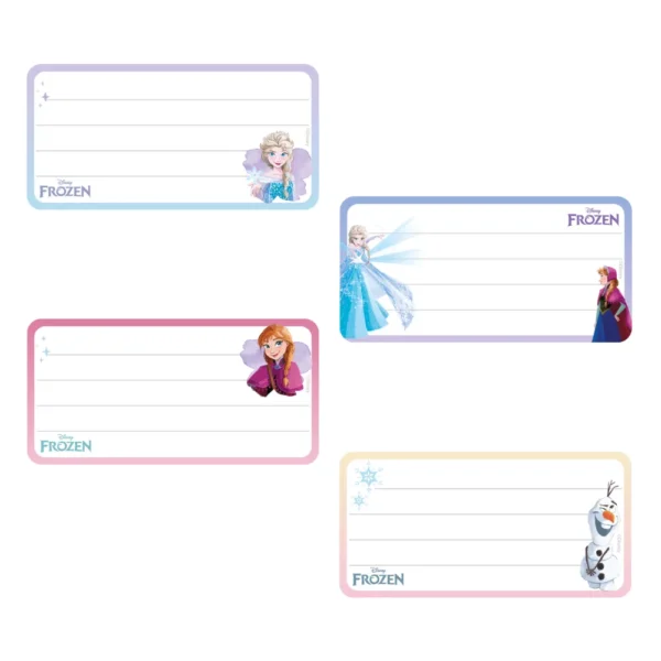 Etiqueta Escolar de Identificação Frozen 8x1- Jandaia - Imagem 2